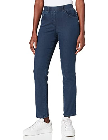 Raphaela by Brax Damen Style Lavina all-round slip denim super slank Jeans, Dark Blue, 40W / 32L EU im Sale